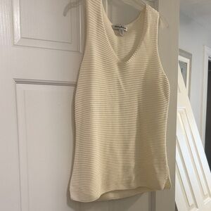 Women’s Tommy Bahama Ribbed V-Neck Knit Tank Top
